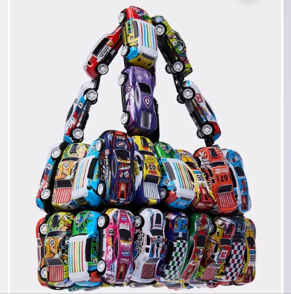 AKIRA Race Car Top-Handle Bag - Picture 2 of 4